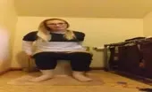 She's very constipated