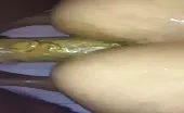 Fucking her dirty butthole