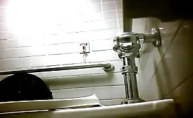 Ebony girl farting and shitting