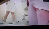 Spying on a girl with diarheea