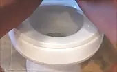 College babe shitting