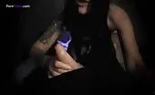 Giving a perfect scat handjob