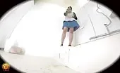 Spying on sexy girls pooping