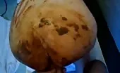 Woman shits